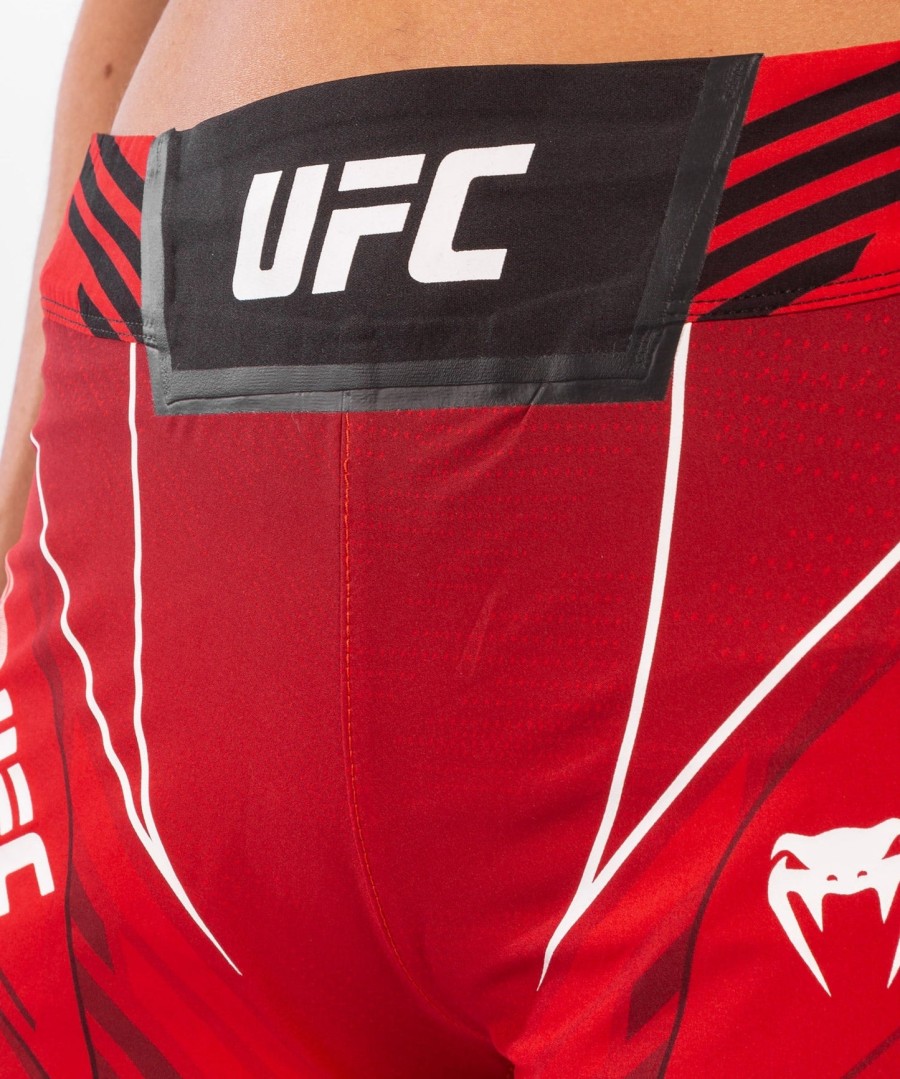 ufc venum authentic fight night naisten shortsit - pitkä lesti - punainen