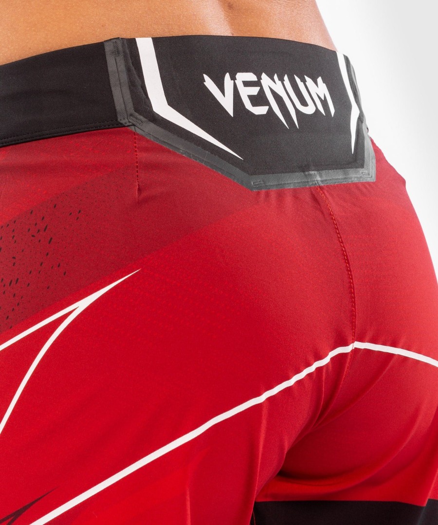ufc venum authentic fight night naisten shortsit - pitkä lesti - punainen